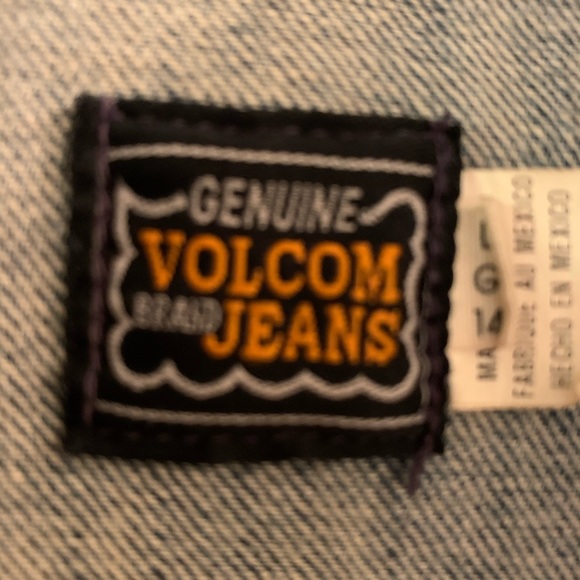 Volcom Denim Vest size L - Picture 4 of 4